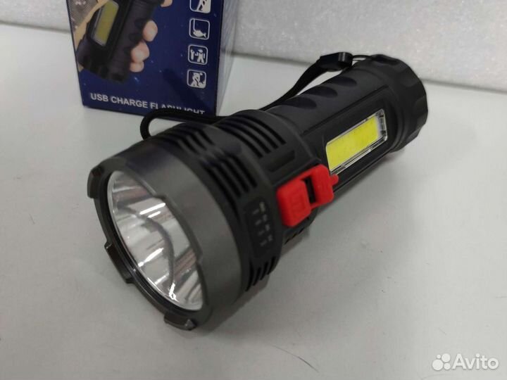 Светодиодный ручной фонарь YYC-822,аккумулятор