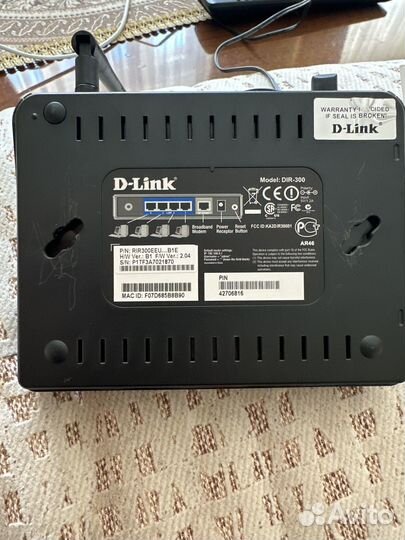 Wi-fi роутер d-link DIR-300