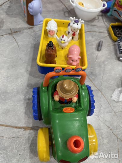 Трактор ферма kiddieland