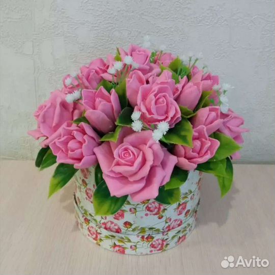 Букеты и наборы из мыла, ручная работа