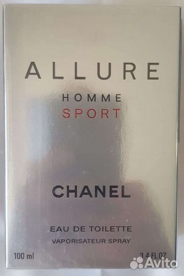 Allure homme sport chanel тестер