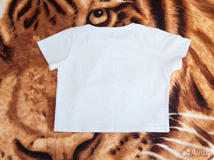Футболка женская белая 44