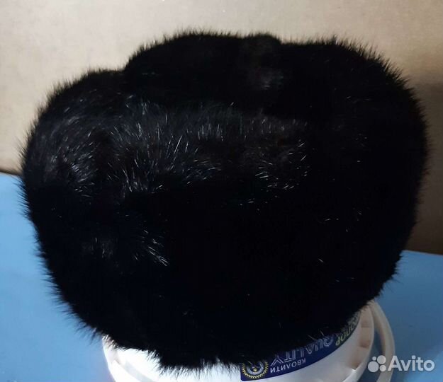 Норковая шапка мужская 56 р-р
