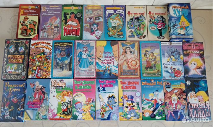 Мультики от еа, черепашки / видеокассеты / VHS