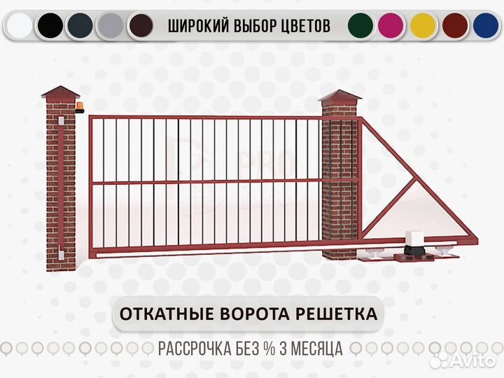 Откатные ворота