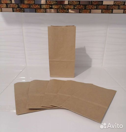 Пакеты бумажные крафт