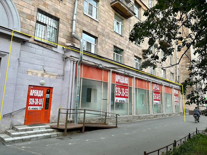 343м² проходное у м.Московская