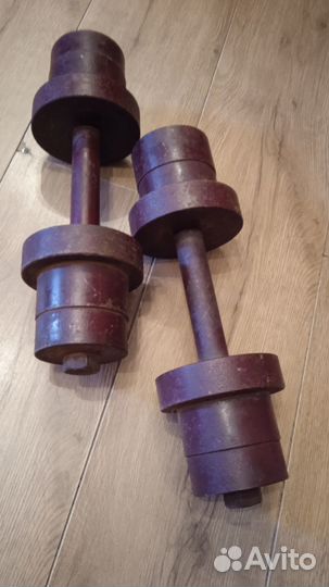 Продам гантели