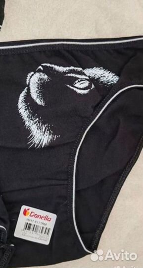 Трусики для девочки с кошечками 12-17лет (хлопок)