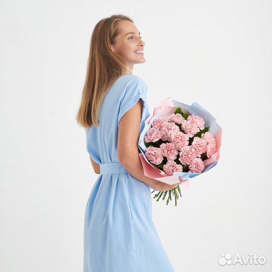 Гвоздика букет из 15 шт
