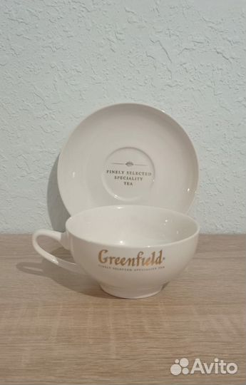 Чайна пара Greenfield, чашка с блюдцем Гринфилд