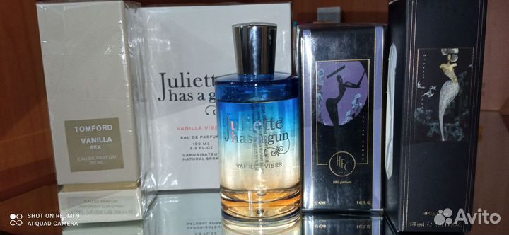 Juliette has a gun Tom Ford HFC vanila