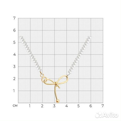Колье sokolov из золота, 797103, р.40