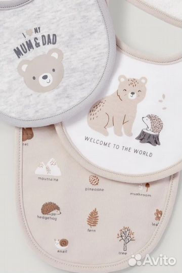 Нагрудник слюнявчик детский C&A Германия