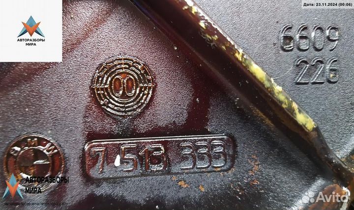 Крышка двигателя передняя BMW 7 E65/E66/E67 2002