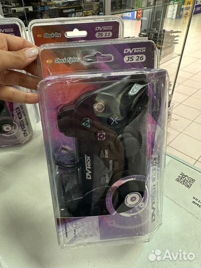 Джойстик DVTech JS26 JS11 JS35 Shock Fighters