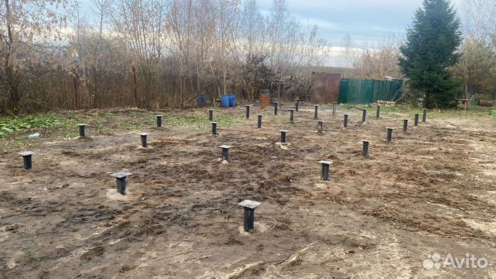 Винтовые сваи под ключ