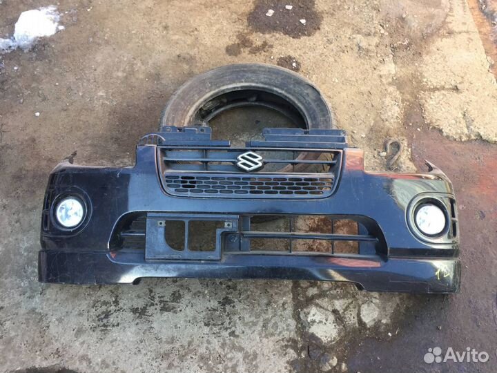 Бампер передний Suzuki Kei HN225
