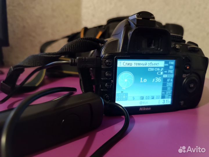 Зеркальный фотоаппарат nikon d3100 + допы