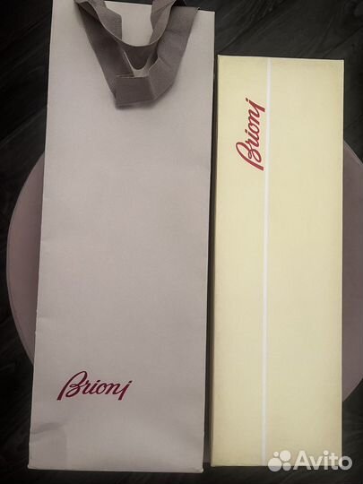 Галстук и платок Brioni