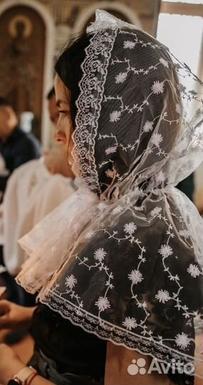 Платок на крещение