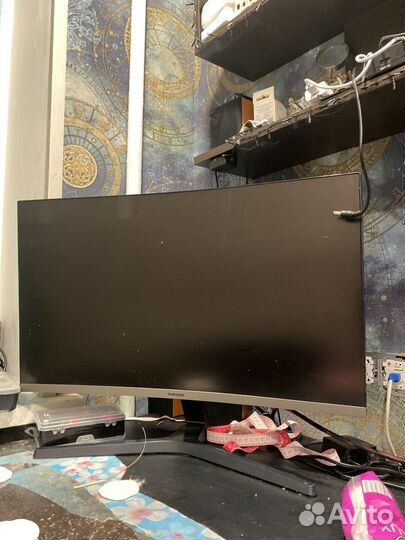 Монитор для компьютера 27 дюйма бу на запчасти