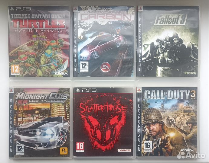 Лицензионные игры для PlayStation 3