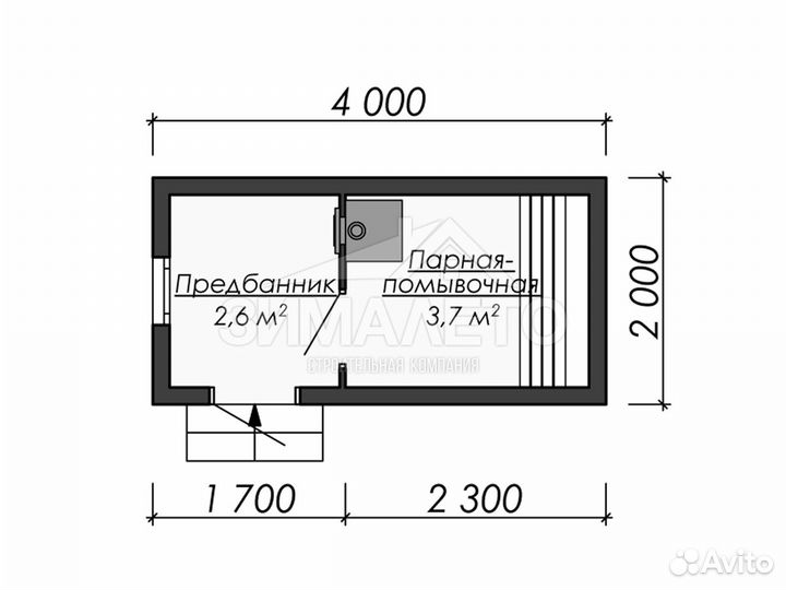 Каркасная баня