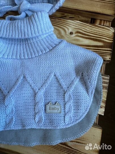 Комплект детский с манишкой на осень/весну