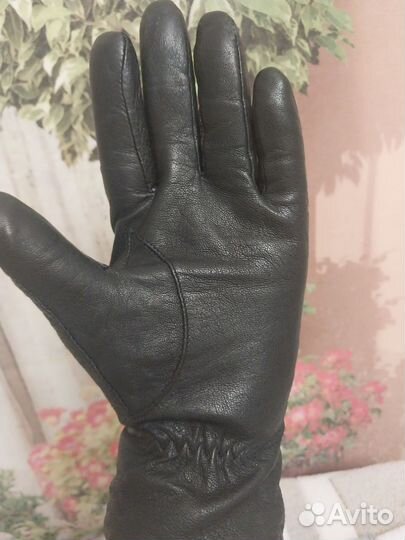 Перчатки кожаные 2 пары