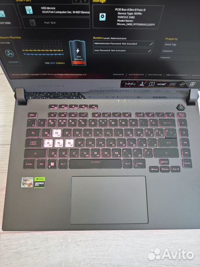 Игровой ноутбук Asus ROG Strix G513RC-HN088 новый