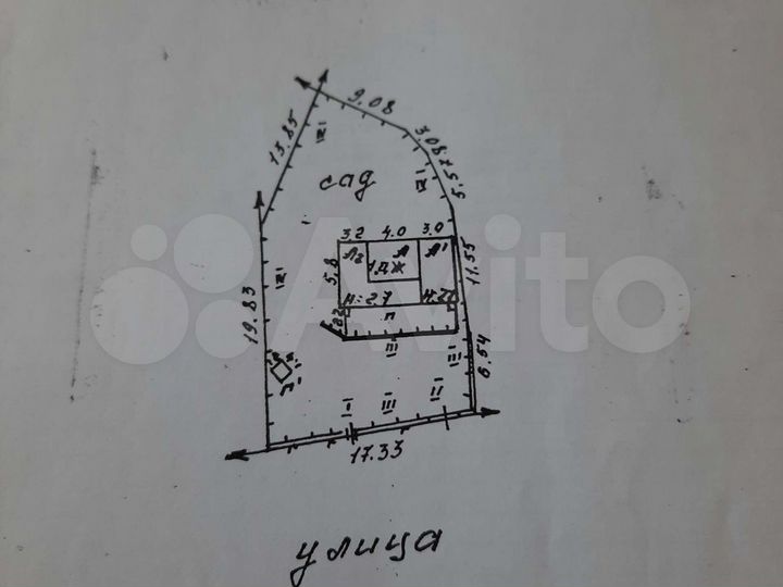 Дом 45,7 м² на участке 4 сот.