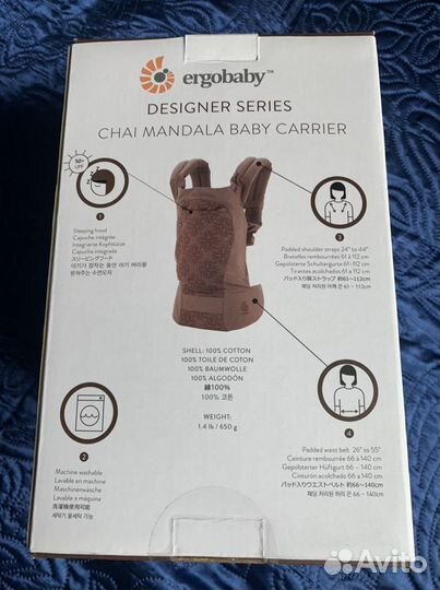 Эргорюкзак Ergo Baby Carrier Designer series