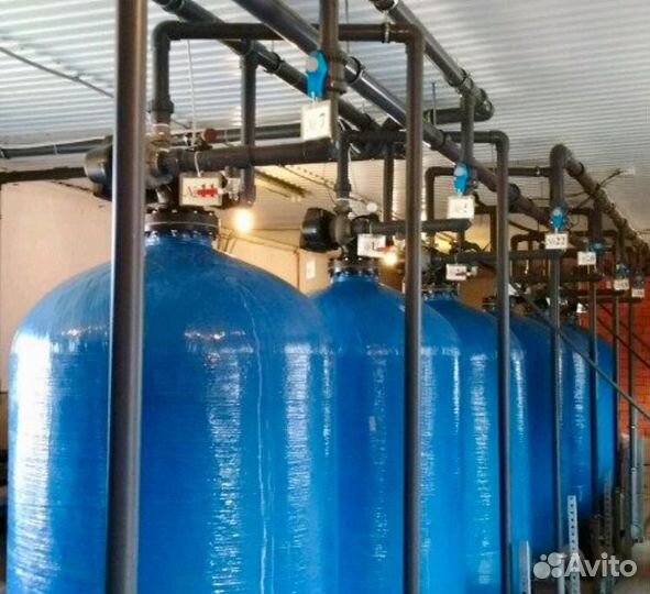 Очистка воды от железа 10м3/ч F75A1