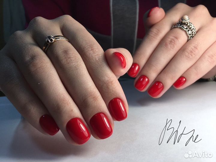 Маникюр с покрытием гель-лак