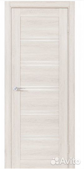 Дверь межкомнатная остекленная Ларчи-28 90x200 см