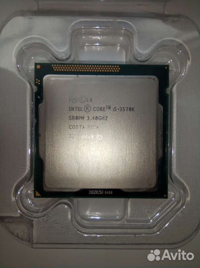 Процессор intel core i5 3570 k