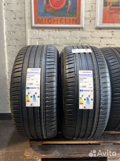 Michelin Pilot Sport 4 SUV 275/40 R21 и 315/35 R21 107Y