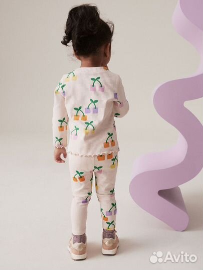 Леггинсы + лонгслив 2-3(98) Next