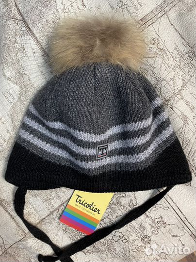 Шапка на флисе для мальчика