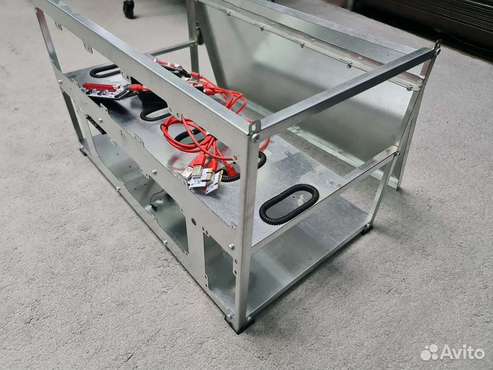 Корпус для майнинга на 6 видеокарт