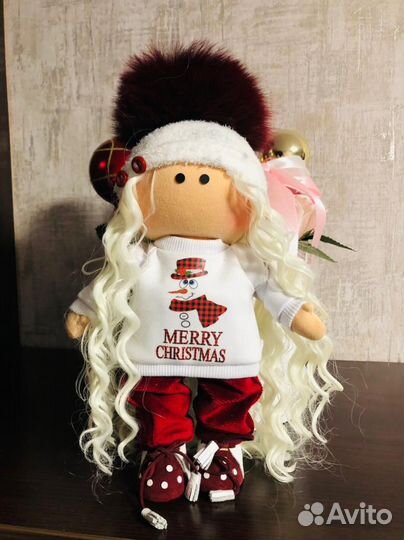 Интерьерная кукла ручной работы