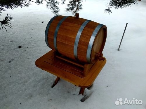 Бочка дубовая