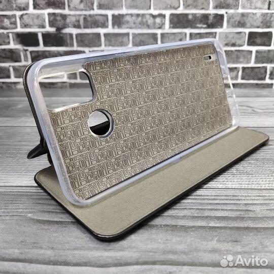 Чехол книжка для Tecno Spark 6 GO чёрный