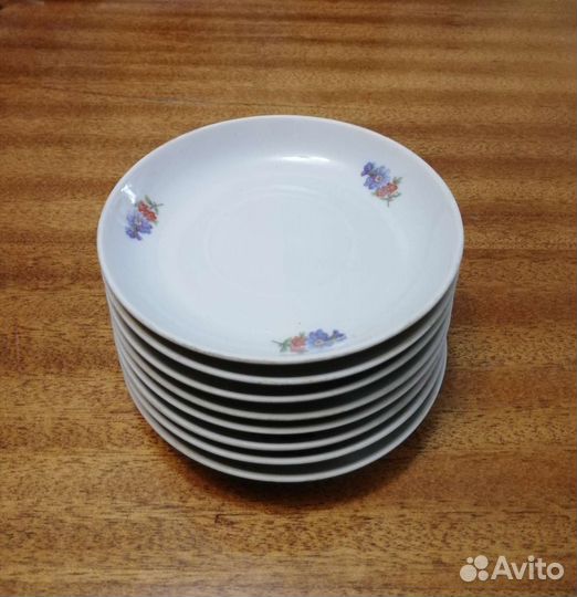 Блюдца чайные Вербилки 1954-1965 гг