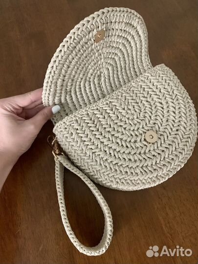 Сумка женская ручная работа вязанная