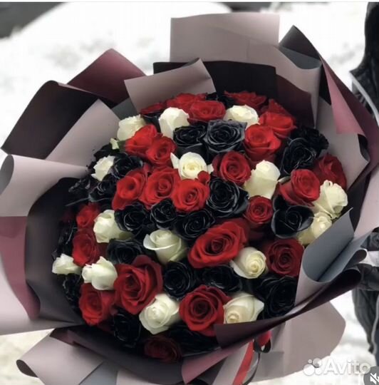 Черные розы