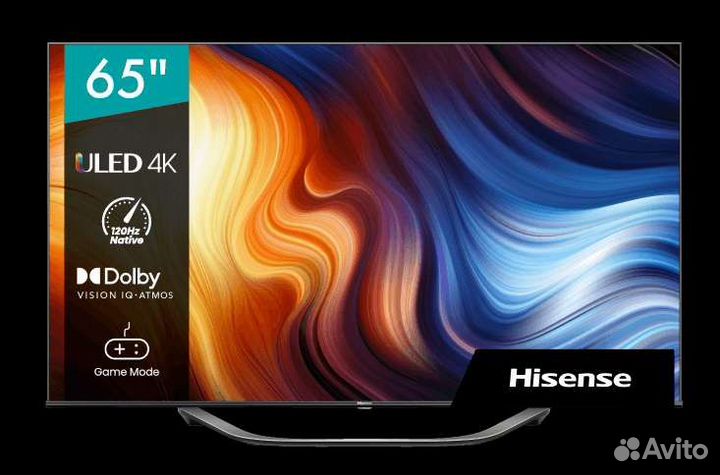 Телевизор Hisense 65U7HQ, uled, 4K Ultra HD