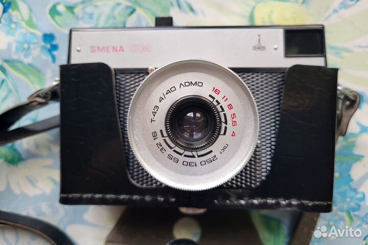 Пленочный фотоаппарат смена 8м и вспышка сэф-3