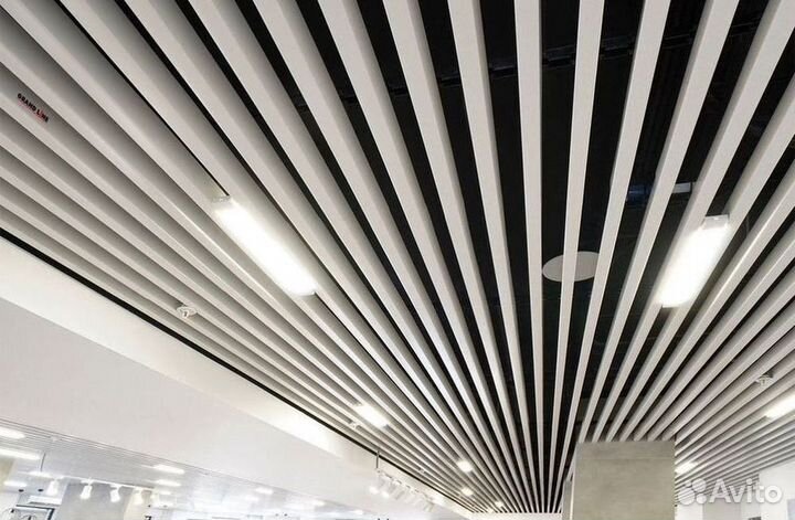 Рейка отолочная металлическая грандлайн